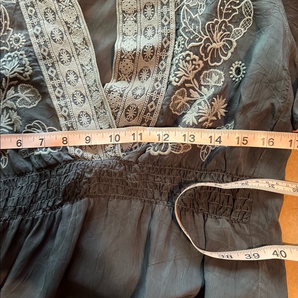 Johnny Was Cupra Rayon Embroidery Tunic - Picture 8 of 11